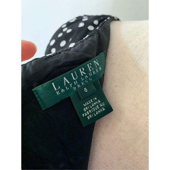Ralph Lauren polkadot Dress size 6 - Picture 5 of 5
